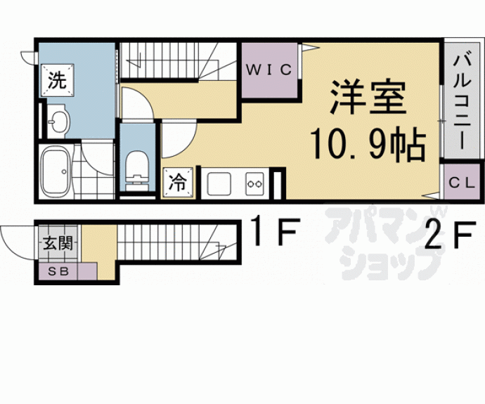 【フルール上賀茂】間取