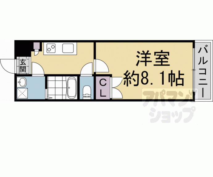 【ｃｏｎｏｉｅ西院】間取