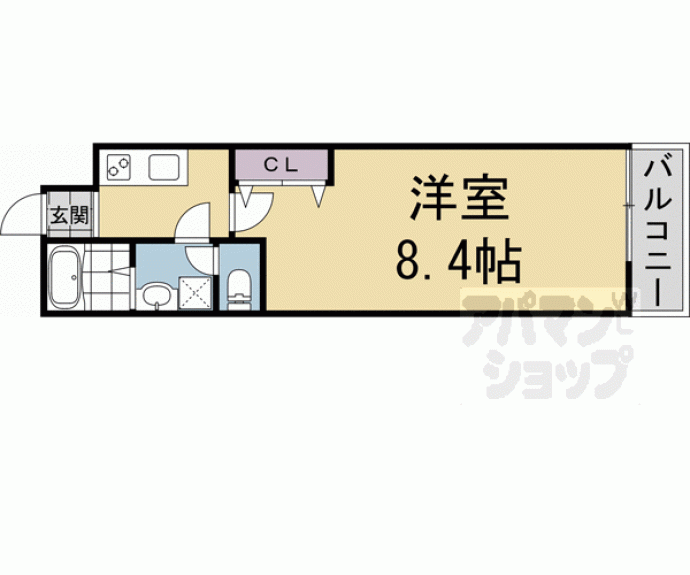 【ｃｏｎｏｉｅ西院】間取