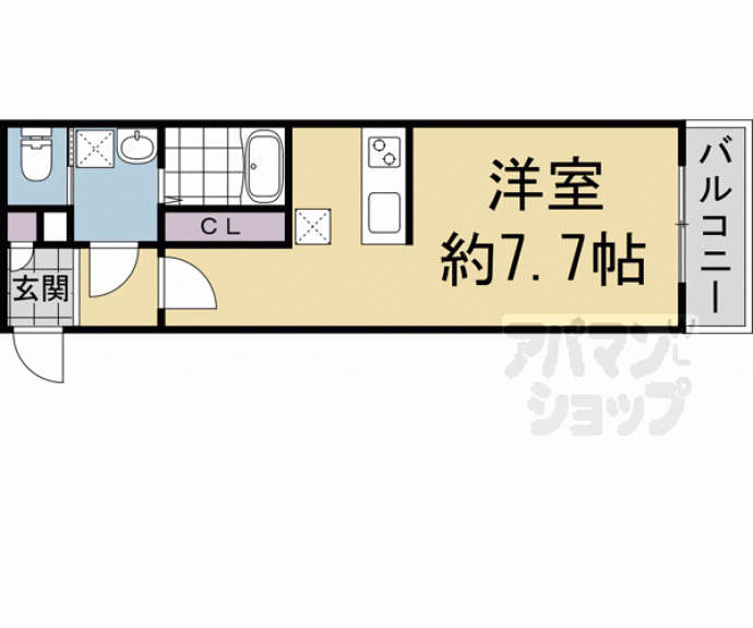 【ｃｏｎｏｉｅ西院】間取