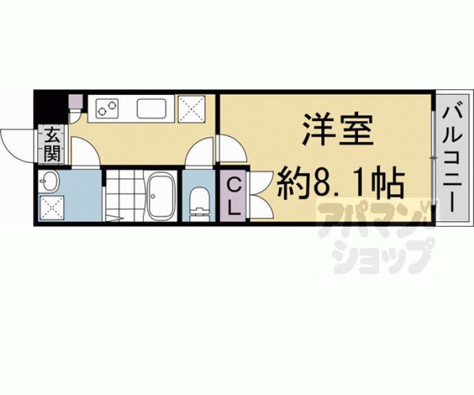 【ｃｏｎｏｉｅ西院】間取