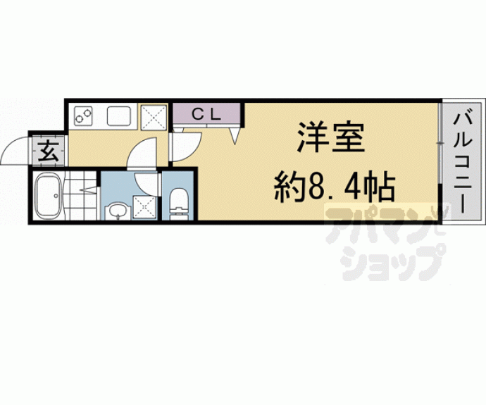 【ｃｏｎｏｉｅ西院】間取