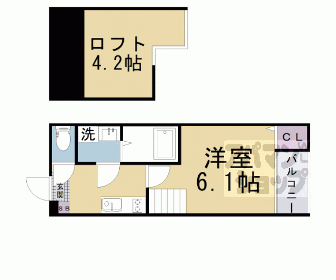 【Ｔ－Ｒｅｓｉｄｅｎｃｅ　４】間取