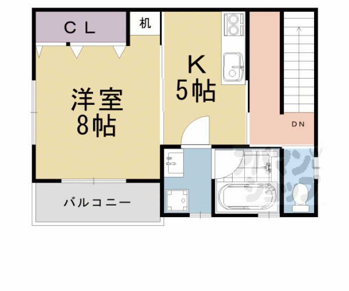 【見晴５丁目貸家】間取