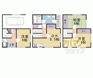 【一文橋２丁目３３－３貸家】