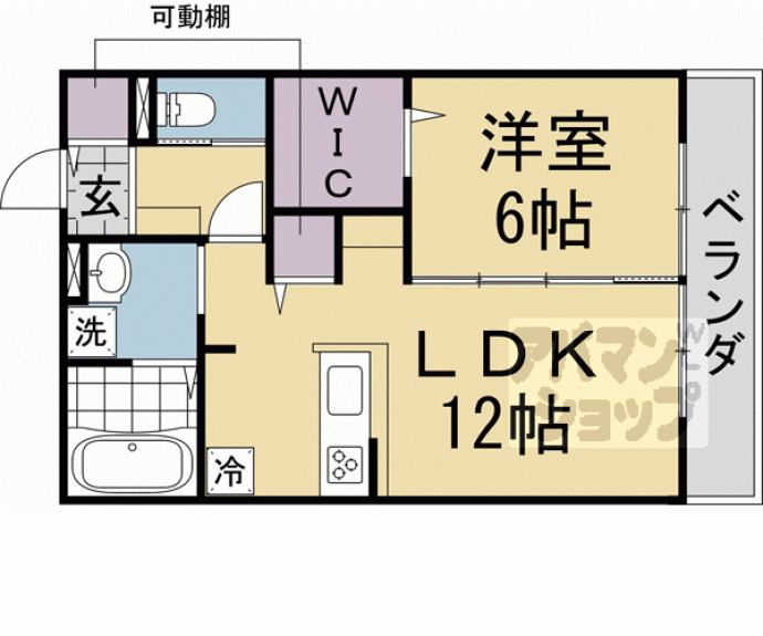 【（仮称）ユアメゾン円町】間取