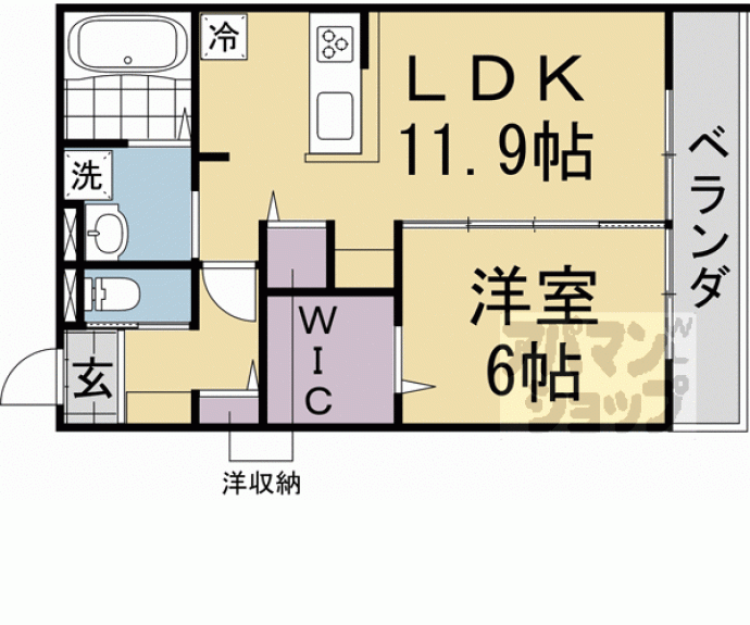 【（仮称）ユアメゾン円町】間取