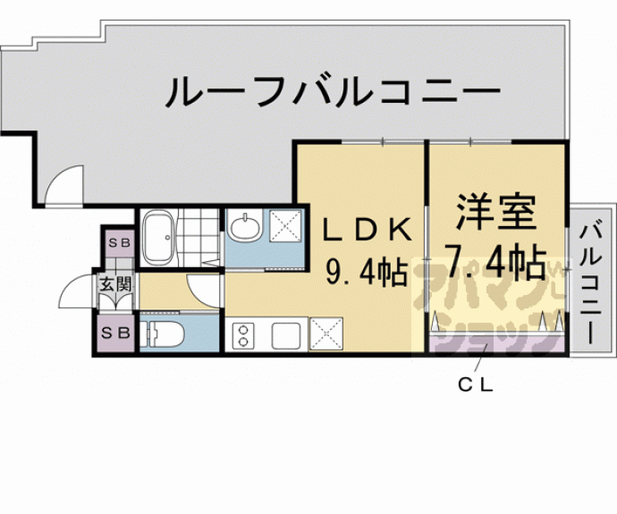 【ヴィラステージ桂川】間取