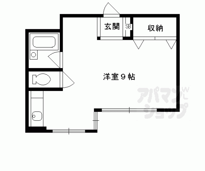 【フラット７１７】間取