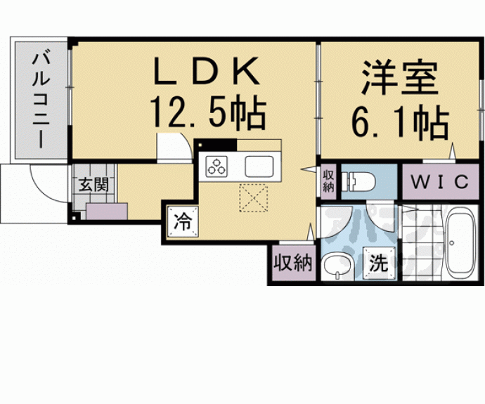 【シモン宝ヶ池】間取