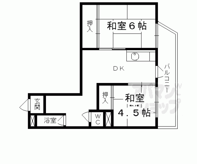 【二ノ丸マンション】間取