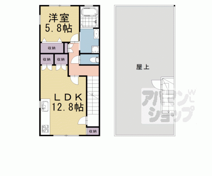 【シビルステージ大宮高辻ｐａｒｔⅡ】間取