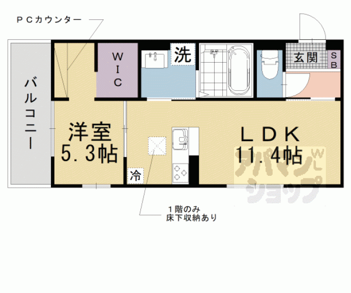 【アドラブール】間取