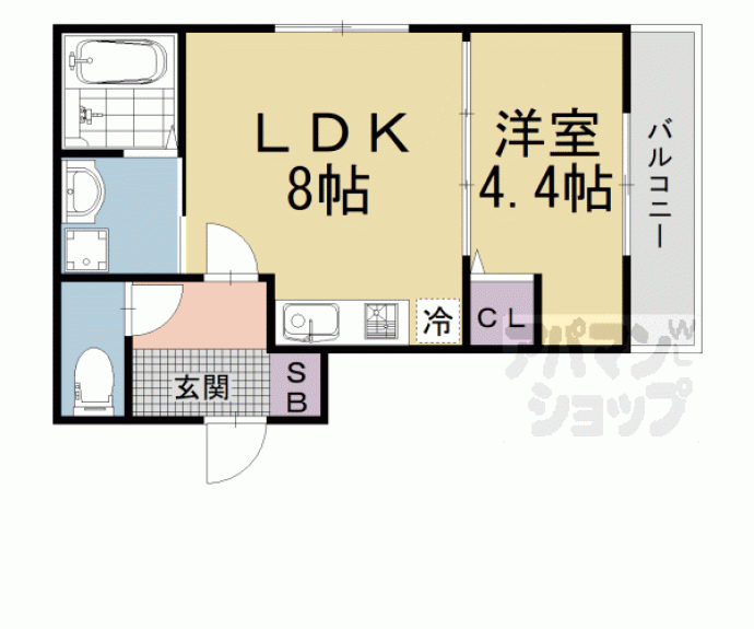 【グラン・レガロ藤森駅前】間取