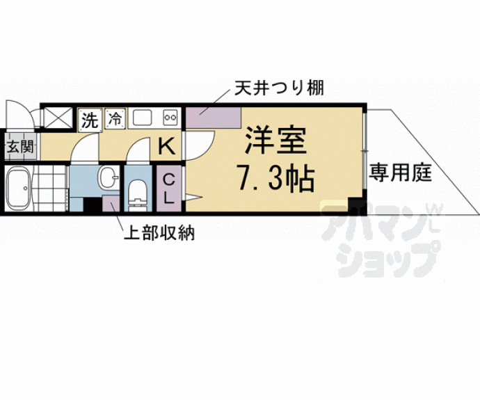 【（仮称）京都五番町新築マンション】間取