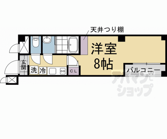 【（仮称）京都五番町新築マンション】間取