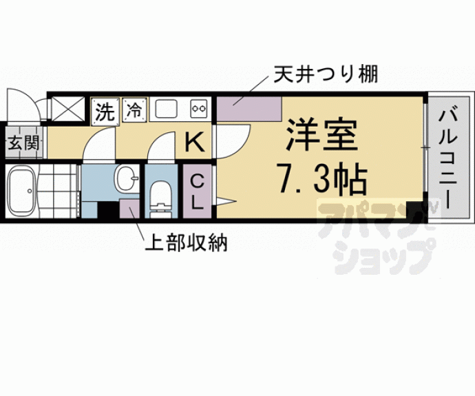 【（仮称）京都五番町新築マンション】間取