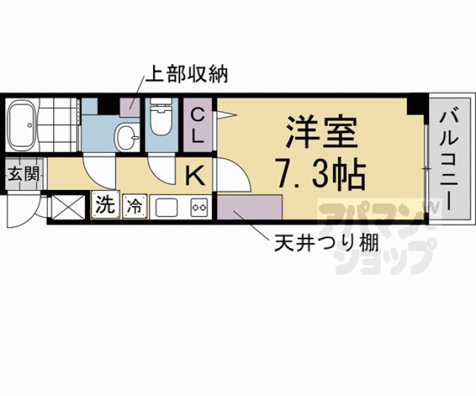 【（仮称）京都五番町新築マンション】間取