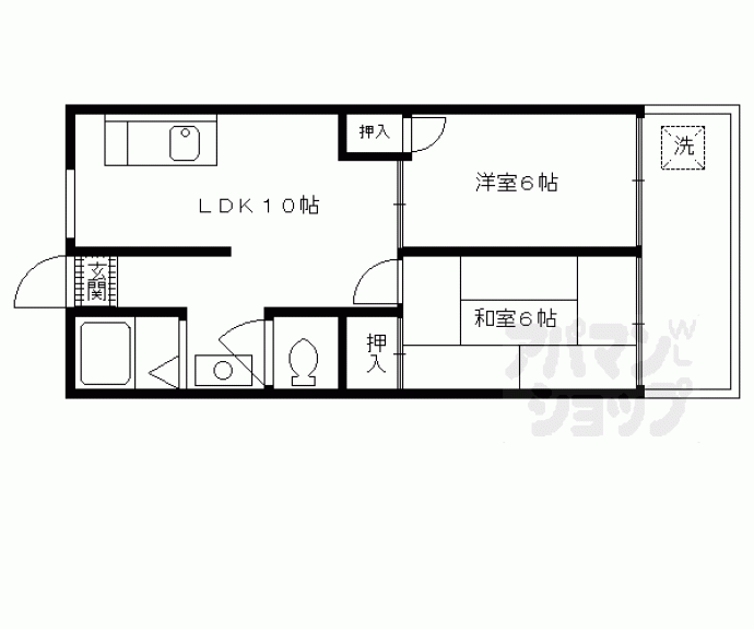 【シャンボール山田】間取