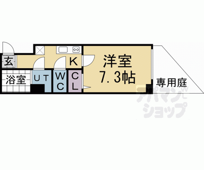 【（仮称）京都五番町新築マンション】間取