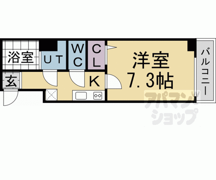 【（仮称）京都五番町新築マンション】間取