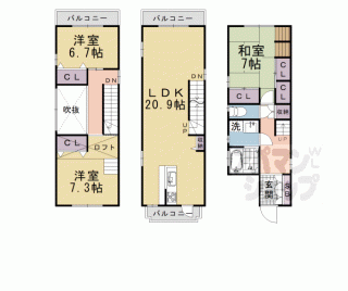 【竹鼻西ノ口町戸建】