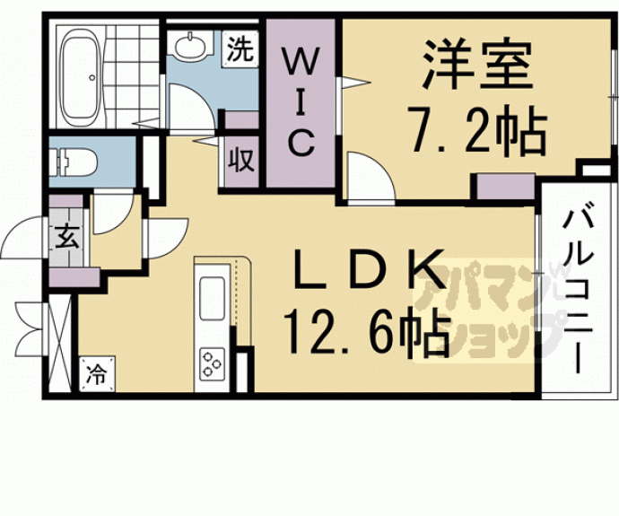 【グロブナーパレス北山】間取