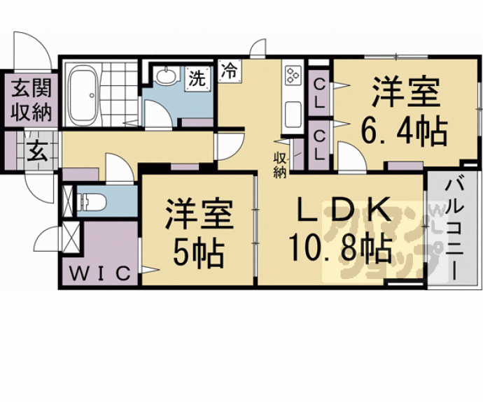 【グロブナーパレス北山】間取