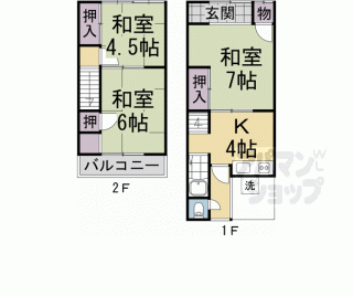 【山端大君町１６－２８貸家】