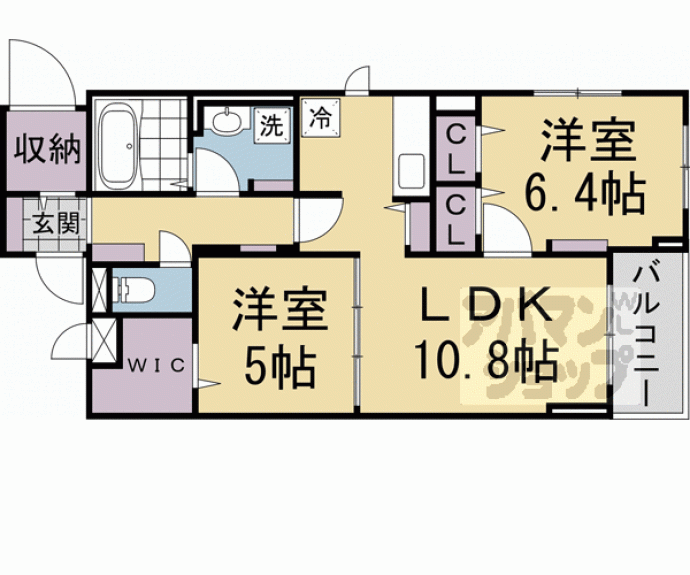 【フェリーチェ壱番館】間取