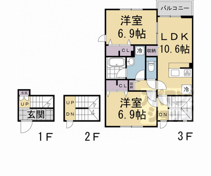 【仮称）山ノ内宮前町ＰＪ】間取