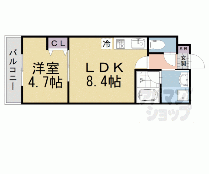 【伏見区両替町１５丁目西マンション新築計画】間取