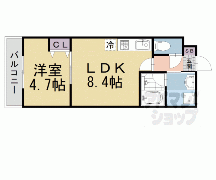 【伏見区両替町１５丁目西マンション新築計画】間取