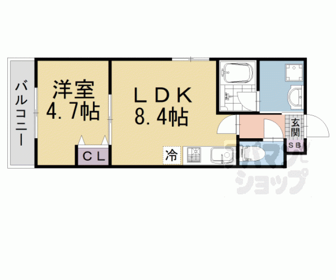 【伏見区両替町１５丁目西マンション新築計画】間取