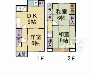 【宇治市開町貸家】