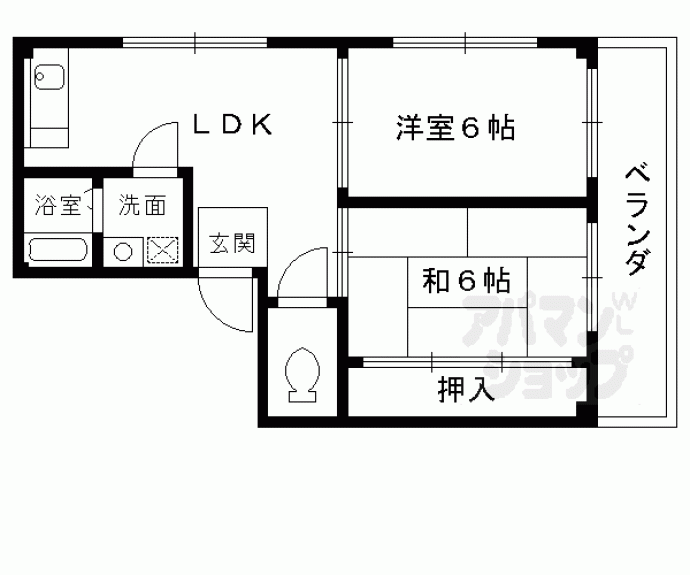 【ネルズ２１】間取