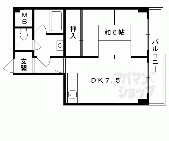 【エンブレム城南宮】間取