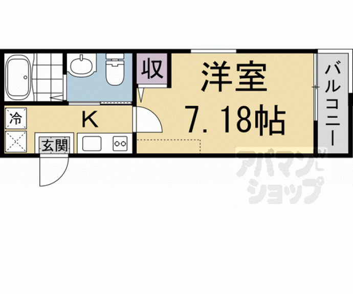 【グラン堀川今出川】間取