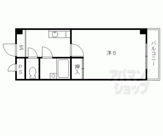 【グリーングロー桃山】間取