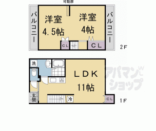 【小山中溝町貸家】