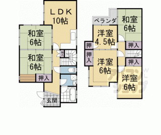 【太秦堀池町貸家】