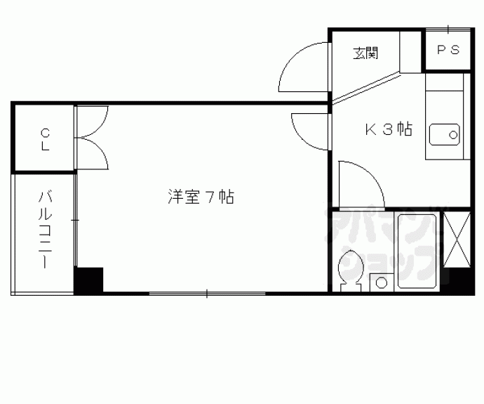 【Ｋ－ｈｏｕｓｅ深草】間取