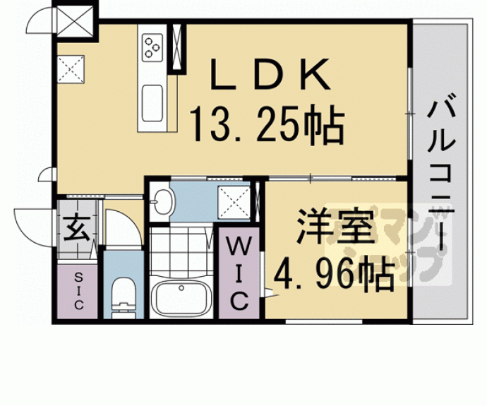 【ベルフォレ大山】間取