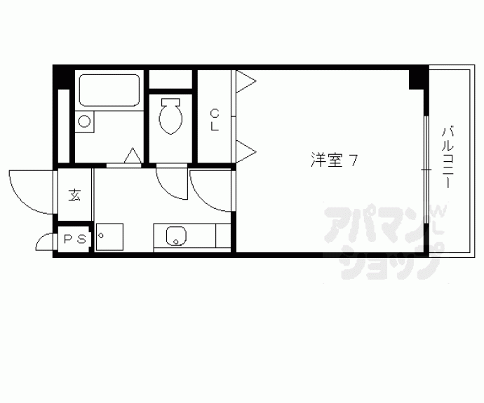 【パラッツォ伏見】間取