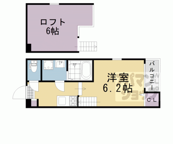 【エスカラーダＴＡＫＥＤＡ】間取