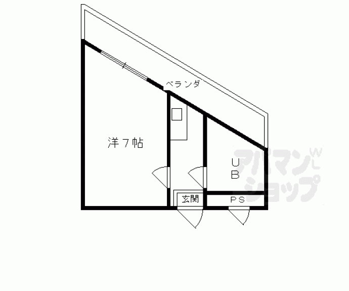 【シティハウス丹波橋】間取