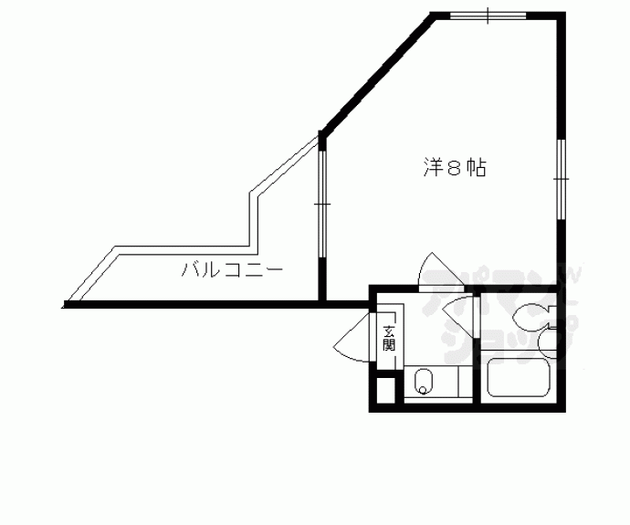 【シティハウス丹波橋】間取