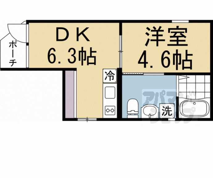 【Ｄｅ　ｍａｃｈｉ　ｍａｉｓｏｎ】間取