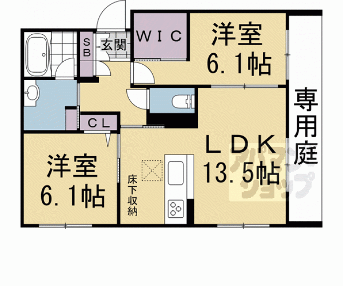 【ルノアールエグゼクティブ】間取