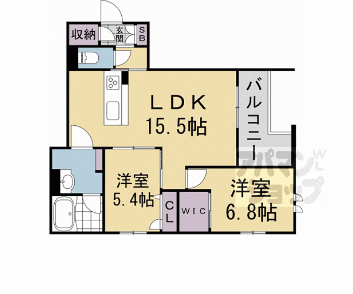 【ルノアールエグゼクティブ】間取